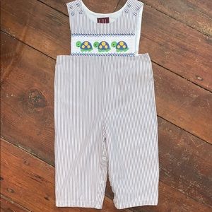 Boys Smock appliqué Jon Jon 18-24 months